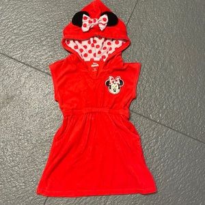 Disney Minnie Mouse Swimsuit Coverup Size 3T